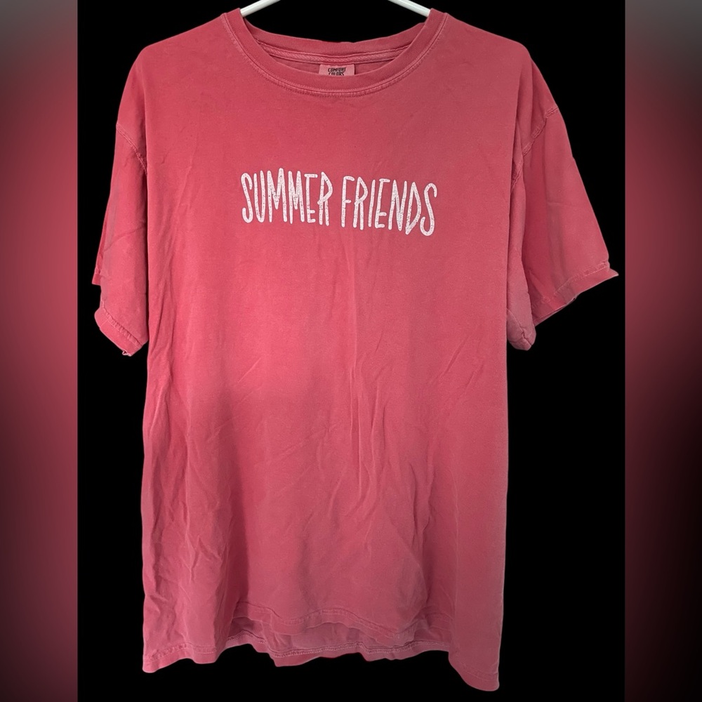 Comfort Colors- Men’s “Chance the Rapper” merch shirt - “SUMMER FRIENDS”